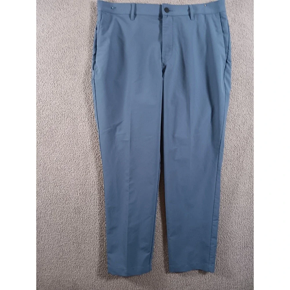 Banana Republic Mens Pants 36x30 Blue Stretch Performance Golf Travel Chino